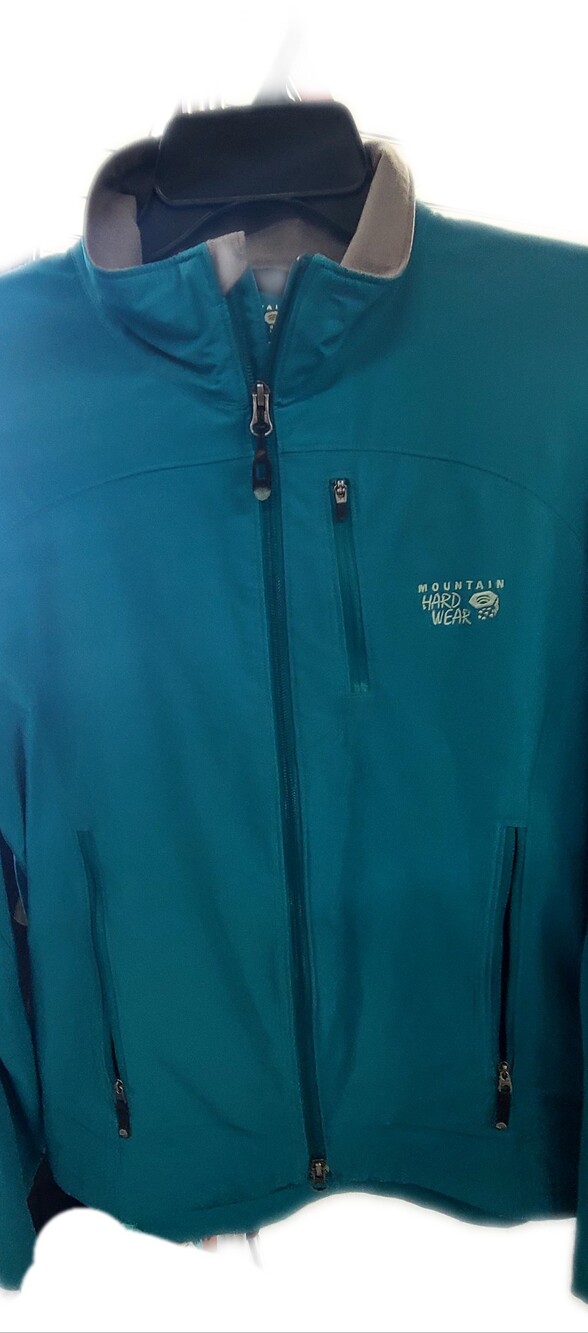 Mountain Hardwear Women's Teal Performance Softshell Jacket